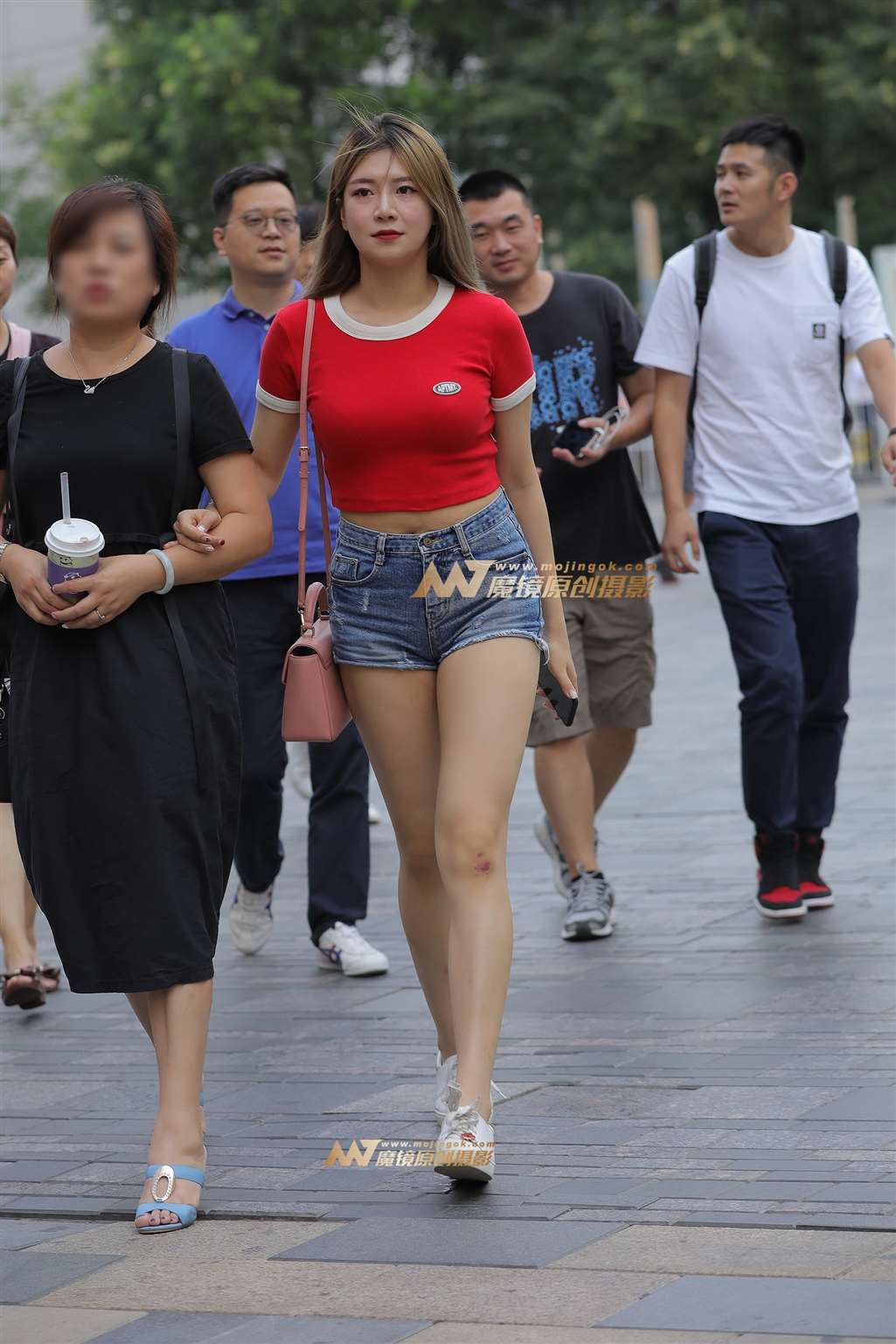 图片[4]-【视觉冲击赛贴】大长腿，漂亮乖女儿-街拍流行馆
