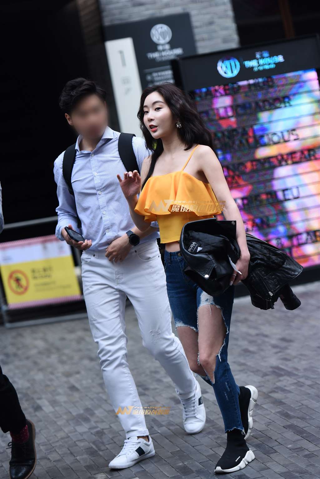 图片[1]-【咔喳赛贴】凤眼牛仔-街拍流行馆