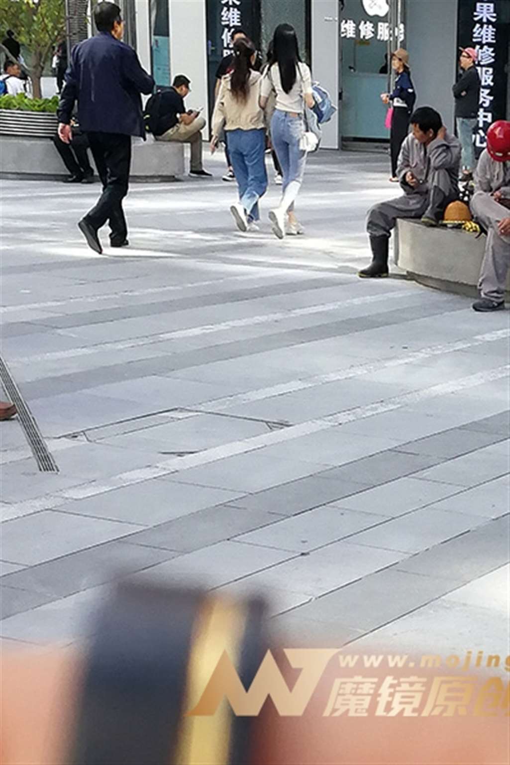 图片[3]-【小默赛帖】第1284篇弹力紧牛-街拍流行馆