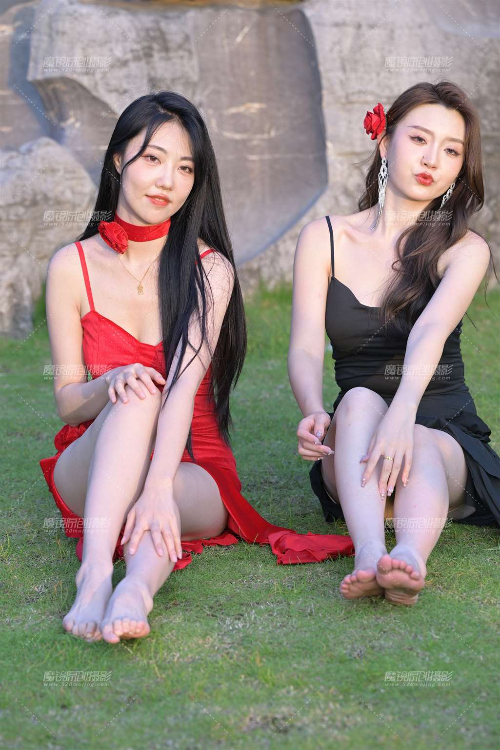 图片[1]-姐妹花-街拍流行馆